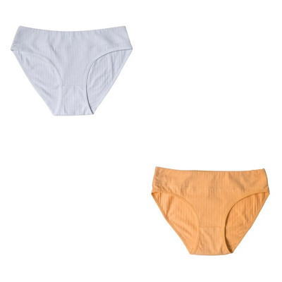 2 ΤΕΜ/Σετ Βαμβακερά εσώρουχα Γυναικεία εσώρουχα χωρίς ραφή με χαμηλή μέση μονόχρωμα άνετα αναπνέοντα σλιπ Σέξι εσώρουχα M-XL Intimates