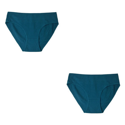 2 ΤΕΜ/Σετ Βαμβακερά εσώρουχα Γυναικεία εσώρουχα χωρίς ραφή με χαμηλή μέση μονόχρωμα άνετα αναπνέοντα σλιπ Σέξι εσώρουχα M-XL Intimates