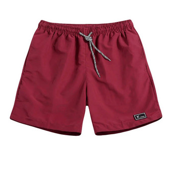 2023 Къси панталони Мъжки летни големи размери Тънки бързосъхнещи плажни панталони Ежедневни спортни къси панталони Облекло