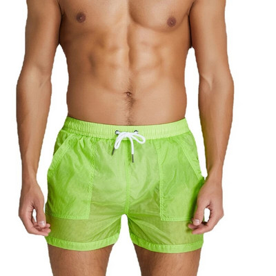 Seobean Super Thin Soft Beach Board Shorts Muški kupaći kostimi Swimwear Shorts Swimming Trunk Surf Boardshort Quick Dry Fitness Sport Short