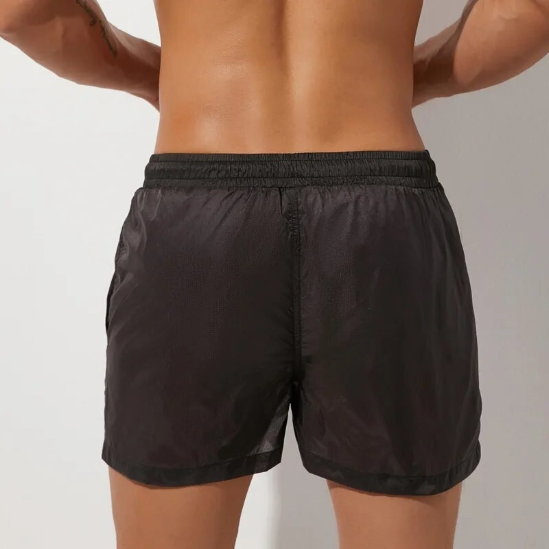 Seobean Super Thin Soft Beach Board Shorts Muški kupaći kostimi Swimwear Shorts Swimming Trunk Surf Boardshort Quick Dry Fitness Sport Short
