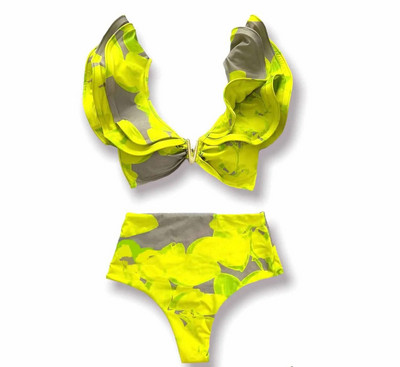 2023 Nyomtatás Egyrészes fürdőruha Cover Up Női fürdőruha Patchwork fürdőruha Cross Beach Wear Body Monokini nyári