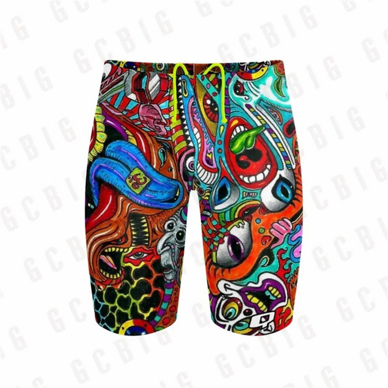 Ανδρικά καλοκαιρινά μπαούλα μαγιό Προπόνηση μαγιό σορτς μπαούλα μαγιό Boy Jammers Αθλητικά σορτς σέρφινγκ Παντελόνι κολύμβησης μπιτς βόλεϊ