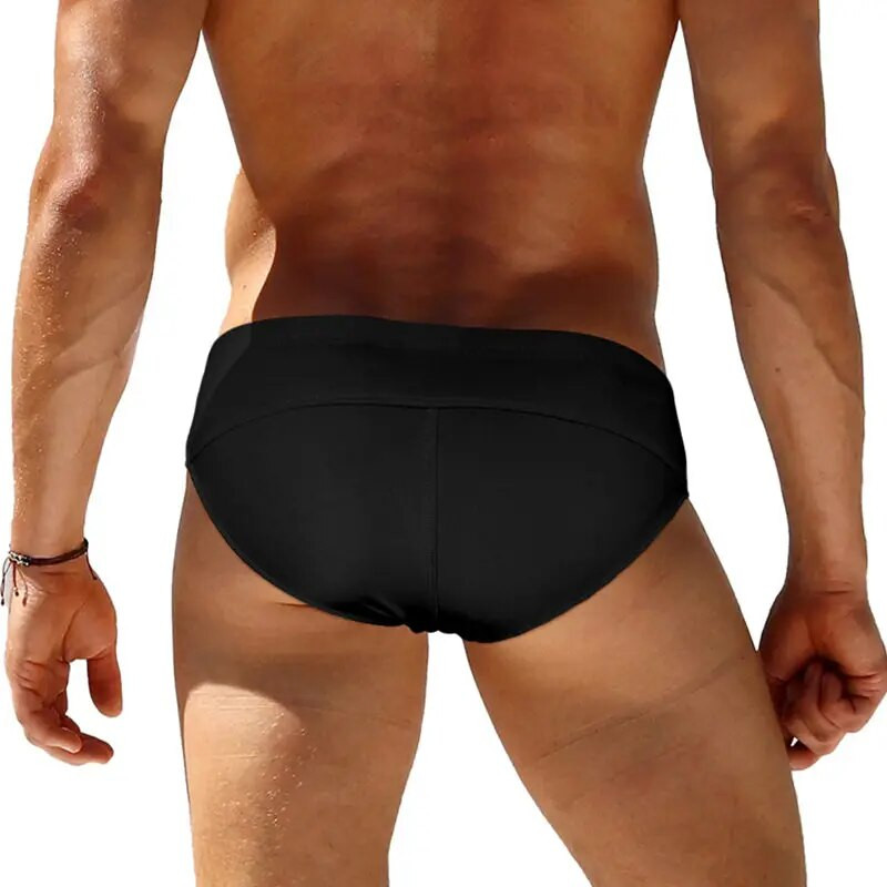 Metalinės sagties bikinio maudymosi kelnaitės Vyriški maudymosi kostiumėliai Seksualūs maudymosi kelnaitės prie maudymosi kostiumėlio Maudymosi kostiumėlis Paplūdimio šortai Desmiit 2023 JESSBORN