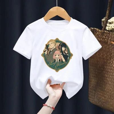 Tricou Spy X Family Tricou cu imprimeu grafic Anya din desene animate Tricou Anime japonez Harajuku Tricou Casual Plus Size Femei