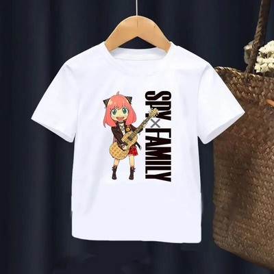 Tricou Spy X Family Tricou cu imprimeu grafic Anya din desene animate Tricou Anime japonez Harajuku Tricou Casual Plus Size Femei