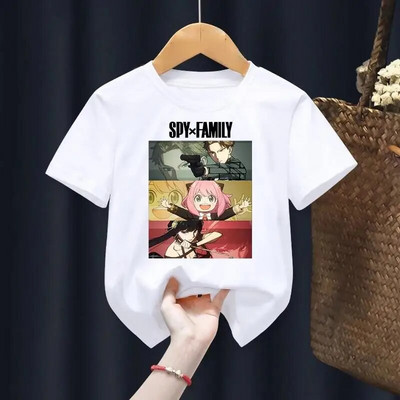 Tricou Spy X Family Tricou cu imprimeu grafic Anya din desene animate Tricou Anime japonez Harajuku Tricou Casual Plus Size Femei