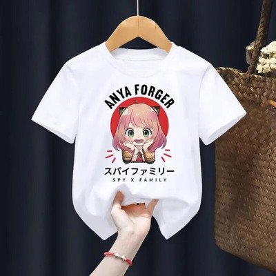 Tricou Spy X Family Tricou cu imprimeu grafic Anya din desene animate Tricou Anime japonez Harajuku Tricou Casual Plus Size Femei
