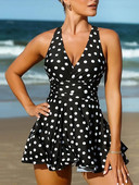 2024 Νέο Γυναικείο Summer Wave Point Μπικίνι Γυναικεία Σέξι μαγιό Μαγιό Push Up Swimming Beach Μαγιό