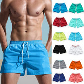Maudymosi kostiumai Vyriški maudymosi kelnaitės Vyriškos maudymosi kelnaitės Maillot De Bain Homme maudymosi kostiumėlis Bermuda Surf Beach Wear Vyriški šortai M-XXXL