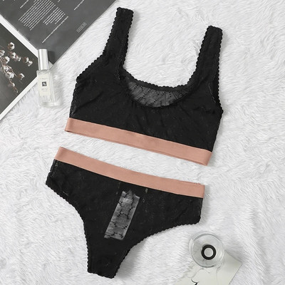 Gotoola 2023 Summer Lady σέξι μπικίνι σετ μονόχρωμο σετ μαγιό ασορτί σε στυλ παραλίας Vacation Style Wading Αθλητικά Σέξι κορίτσι