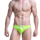 Costum de baie solid Slip bărbați Costum de baie sexy Trunchi de baie pentru baie Slip de baie Pantaloni scurți de plajă Sunga Bikini Gay Hot