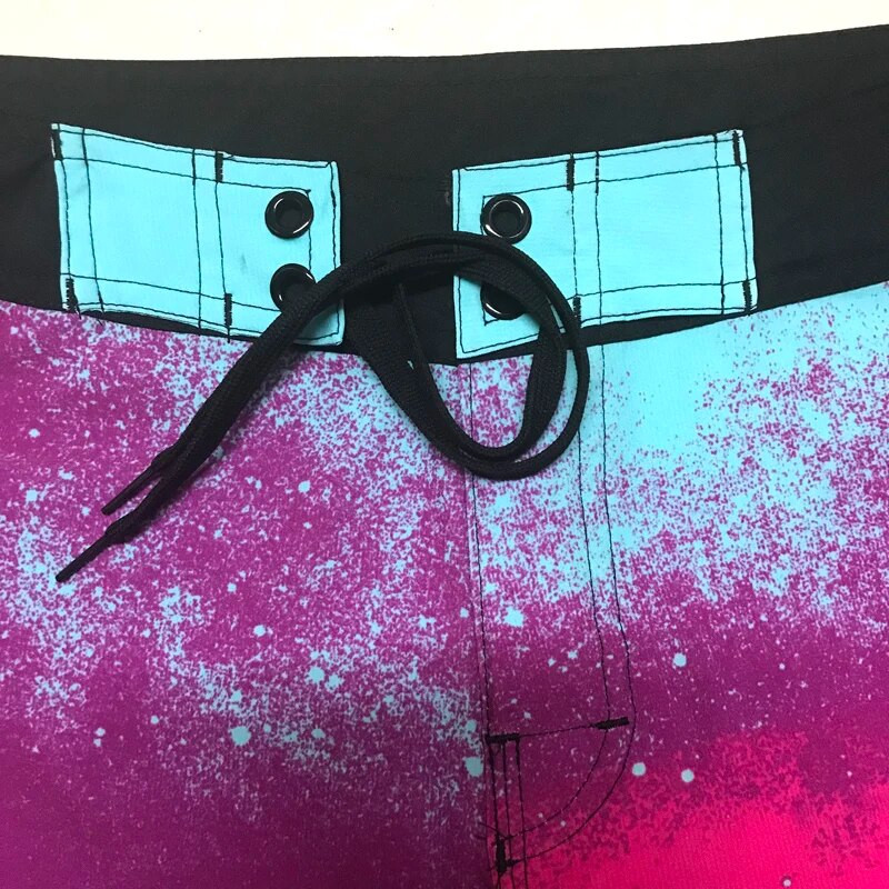 Μαγιό Ανδρικά καλοκαιρινά σορτς παραλίας Quick Dry Board Μαγιό Σορτς μπάνιου για σέρφινγκ Κοντά μπαούλα για τρέξιμο Bermuda Beachwear Plus Size