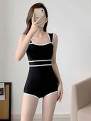 Női Quick Dry fürdőruha egyrészes fürdőruha Női vízisportokhoz Ujjatlan térdig érő napvédő Beach Surf fürdőruha