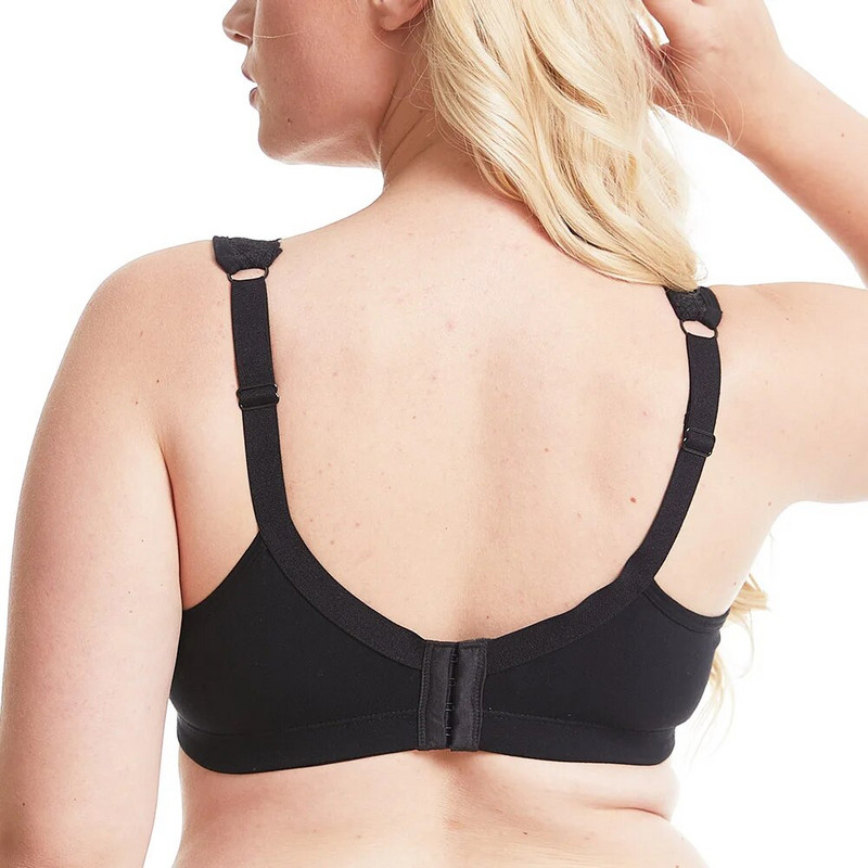 Dámska podprsenka BCHRAYIUP pre väčšie veľkosti, s plným krytím, bez kostic, bez výstuže, minimizer, bavlnená podprsenka, 34 36 38 40 42 44 46 48 50 52 ABCDEFG