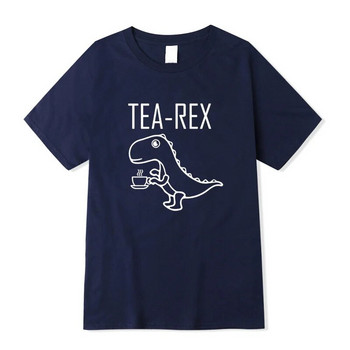 Μπλουζάκι μεγάλου μεγέθους Κορυφαίας ποιότητας 100% βαμβάκι δροσερό Αστείο σχέδιο δεινοσαύρων με εκτύπωση με λαιμόκοψη Γυναικείο μπλουζάκι δροσερό μπλουζάκι Ανδρικά μπλουζάκια