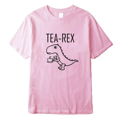 Didelio dydžio marškinėliai Aukščiausios kokybės 100% medvilnė, šauni Juokingi dinozaurų dizaino raštai su kakleliu Moteriški marškinėliai šaunūs marškinėliai Vyriški marškinėliai