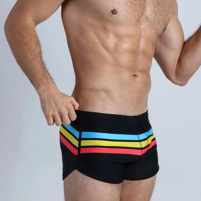 UXH Novi vrući seksi muški kupaći kostimi Kupaći kostimi Muški seksi kupaći kostimi Kupaće gaće Kratke hlače Muškarci Daska za surfanje Hlače za plažu Surfanje Plivanje