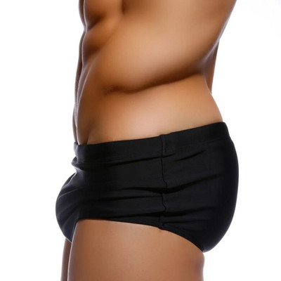 Új férfi Solid Color fürdőruha strand rövidnadrág Márka fürdőruhák Férfi boxer Szörfözés Úszónadrág slip nylon sztreccs úszónadrág