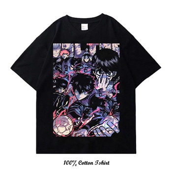 Μπλουζάκι Anime Μπλουζάκι Καλοκαιρινή γραφική εκτύπωση Ρούχα Casual Fashion Plus Size Cotton Crew λαιμόκοψη Γυναικεία μπλουζάκι