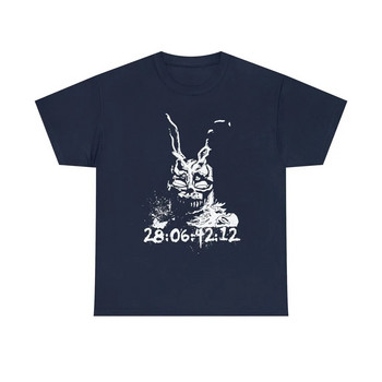 Donnie Darko Movie T-Shirt - 28 06 42 12 Филм за обратно броене Лятна мода Реколта Плюс размер Памучна тениска с къс ръкав Жени Мъже