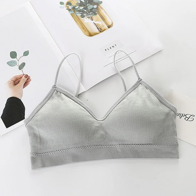Sutiene fără sârmă fără cusuri pentru femei Lenjerie de corp Sutien confortabil Topuri pentru femei Bralette sport Cropped Top Sutien fără sârmă Lenjerie moale