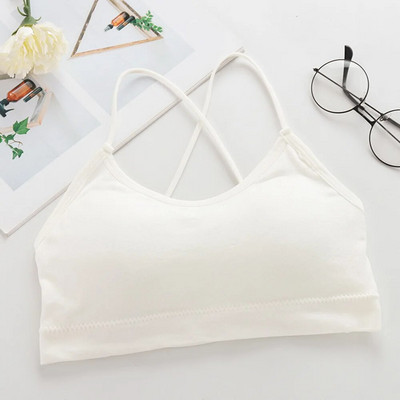 Sutiene fără sârmă fără cusuri pentru femei Lenjerie de corp Sutien confortabil Topuri pentru femei Bralette sport Cropped Top Sutien fără sârmă Lenjerie moale
