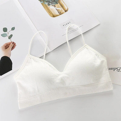 Sutiene fără sârmă fără cusuri pentru femei Lenjerie de corp Sutien confortabil Topuri pentru femei Bralette sport Cropped Top Sutien fără sârmă Lenjerie moale