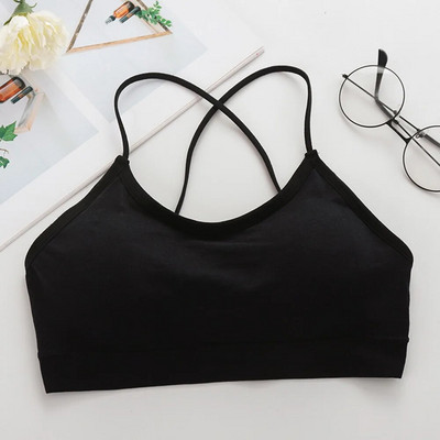 Sutiene fără sârmă fără cusuri pentru femei Lenjerie de corp Sutien confortabil Topuri pentru femei Bralette sport Cropped Top Sutien fără sârmă Lenjerie moale