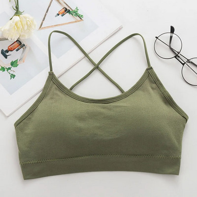 Sutiene fără sârmă fără cusuri pentru femei Lenjerie de corp Sutien confortabil Topuri pentru femei Bralette sport Cropped Top Sutien fără sârmă Lenjerie moale