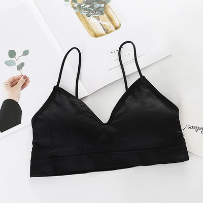 Sutiene fără sârmă fără cusuri pentru femei Lenjerie de corp Sutien confortabil Topuri pentru femei Bralette sport Cropped Top Sutien fără sârmă Lenjerie moale