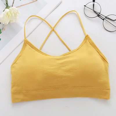 Sutiene fără sârmă fără cusuri pentru femei Lenjerie de corp Sutien confortabil Topuri pentru femei Bralette sport Cropped Top Sutien fără sârmă Lenjerie moale