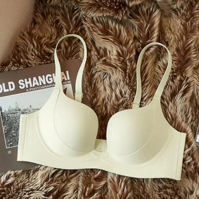 Push Up liemenėlė, skirta mažai krūtinei, žemo kirpimo, seksualūs apatiniai moteriški liemenėlės, moteriškas minkštas apatinis trikotažas moterims Intymūs soutien Gorges