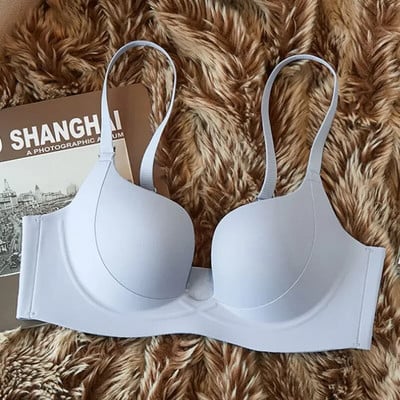 Push Up liemenėlė, skirta mažai krūtinei, žemo kirpimo, seksualūs apatiniai moteriški liemenėlės, moteriškas minkštas apatinis trikotažas moterims Intymūs soutien Gorges