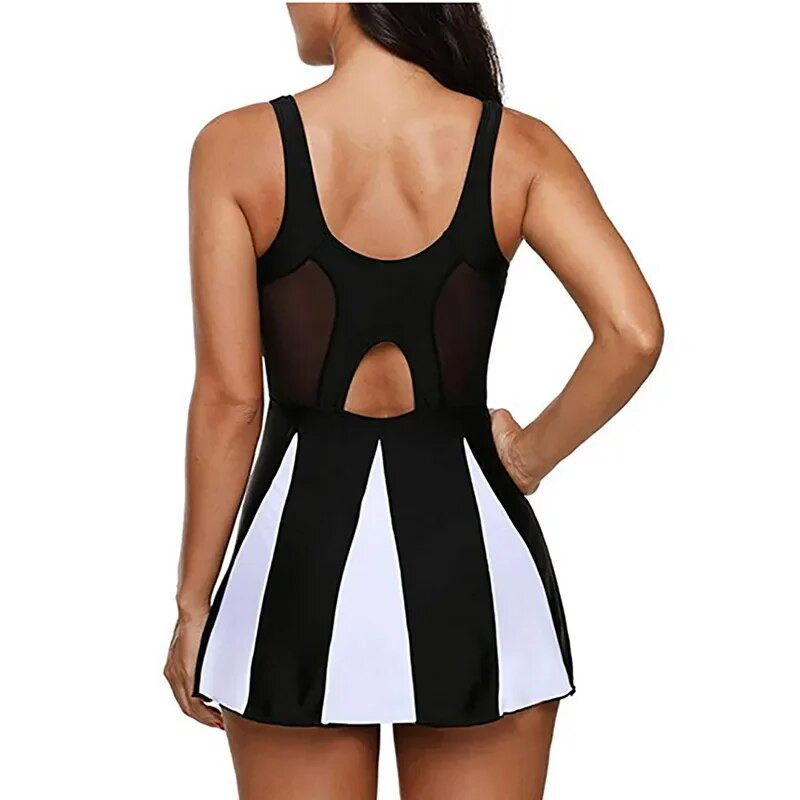 2024-es új szexi női tankkini fürdőruha, nagy méretű fürdőruha Mujer Patchwork hálós bikini rövidnadrággal, nagy fürdőruhával