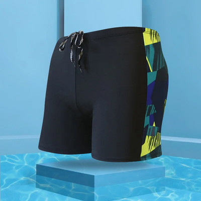 Pantaloni de baie pentru bărbați Pantaloni scurți de plajă sexy de vară Pantaloni scurți de baie Trunchi Costumul de baie nou Trunchi de baie pentru bărbați Slip boxer