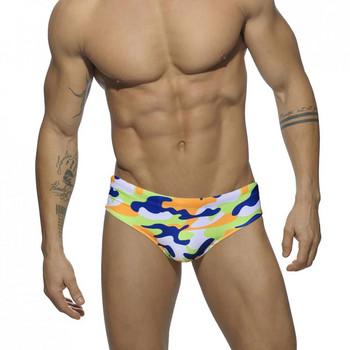 Летен мъжки бански костюм Найлонови плувни боксерки Секси бански костюми с ниска талия Модна гей мъжка чанта Плажни тънки къси панталони за сърф