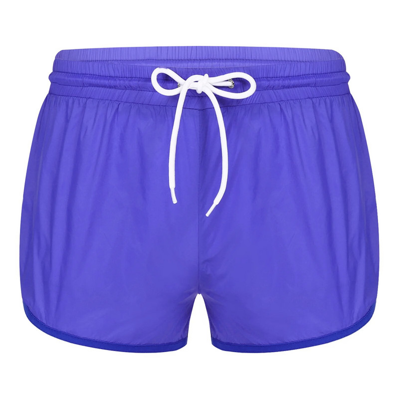 Ανδρικό σορτς Soft See Through Υφασμάτινο κορδόνι Ελαφρύ μπόξερ σορτς που αναπνέει μαλακό εσώρουχο Casual Wear Μαγιό