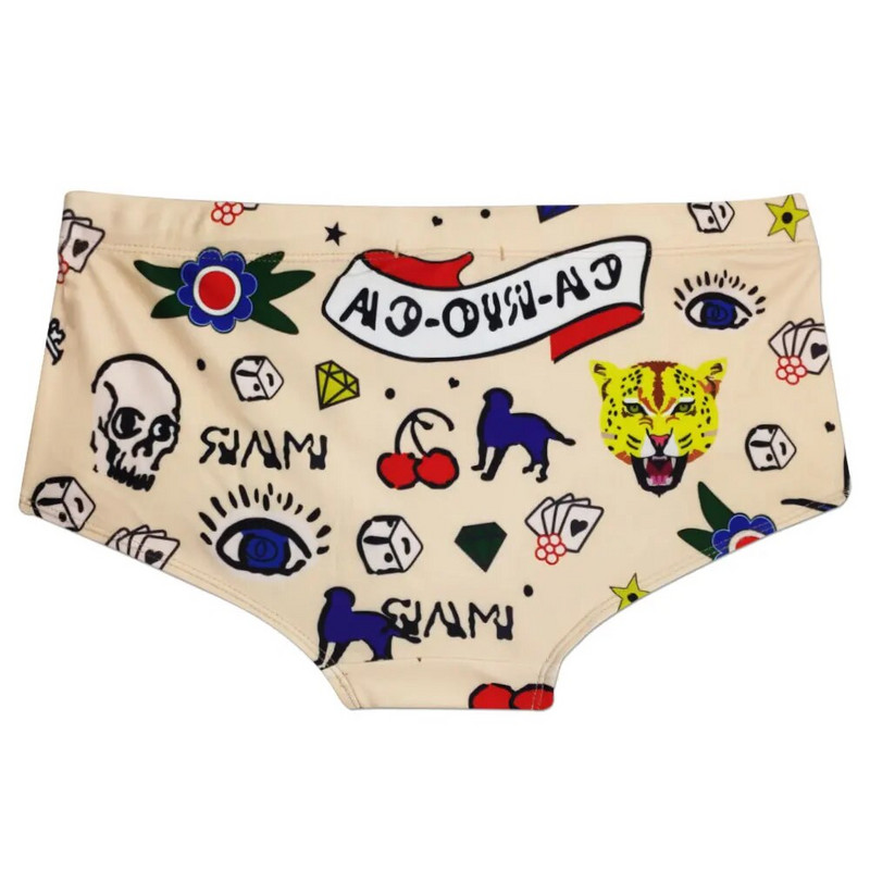 Ανδρικά μαγιό μάρκας UXH με Push-Up Skink Trunks Boxer Hi-Q σέξι ανδρικό αναπνεύσιμο μαγιό με ταχύτητα που ταιριάζουν σορτς παραλίας sunga