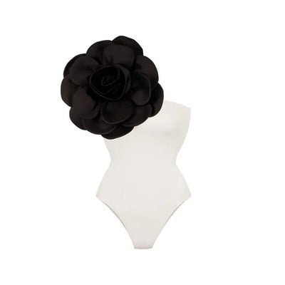 ZAFUAZ 2024 Γυναικεία μαγιό 3D Flower One Piece Μαγιό Luxury Monokini Bodysuit Brazilian μαγιό παραλίας Καλοκαιρινό φόρεμα