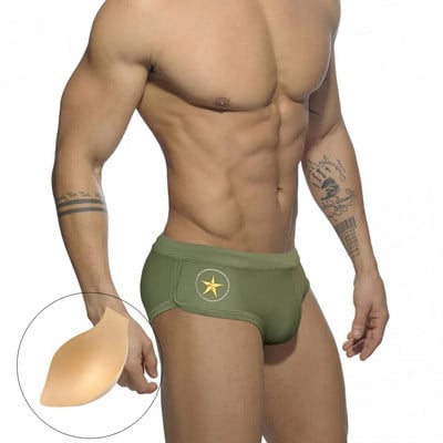 Masszív Push Up fürdőruhák Férfi Férfi fürdőruha Bikini Fürdőruha Férfi úszónadrág Csomagtartó JESSBORN Strandwear Rövidnadrág Szörf fürdőruha