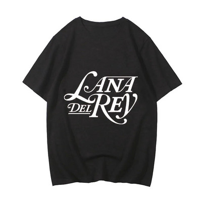 Μπλουζάκι μεγάλου μεγέθους Lana Del Rey Anime Manga Fashion T-shirt Βαμβακερό για άντρες Γυναικείο Μπλουζάκι Oversize Hip Hop Hoody Print Tee Ανδρικό μπλουζάκι