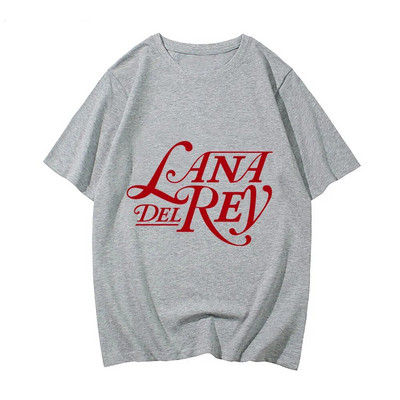 Μπλουζάκι μεγάλου μεγέθους Lana Del Rey Anime Manga Fashion T-shirt Βαμβακερό για άντρες Γυναικείο Μπλουζάκι Oversize Hip Hop Hoody Print Tee Ανδρικό μπλουζάκι