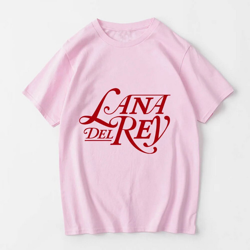 Μπλουζάκι μεγάλου μεγέθους Lana Del Rey Anime Manga Fashion T-shirt Βαμβακερό για άντρες Γυναικείο Μπλουζάκι Oversize Hip Hop Hoody Print Tee Ανδρικό μπλουζάκι