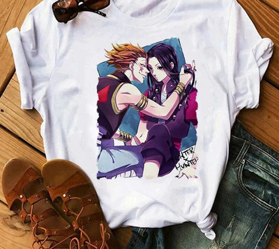 Tricou cu imprimeu grafic Hunter x Hunter Anime japonez Moda Casual Vintage Tricou cu mânecă scurtă Plus Size Femei