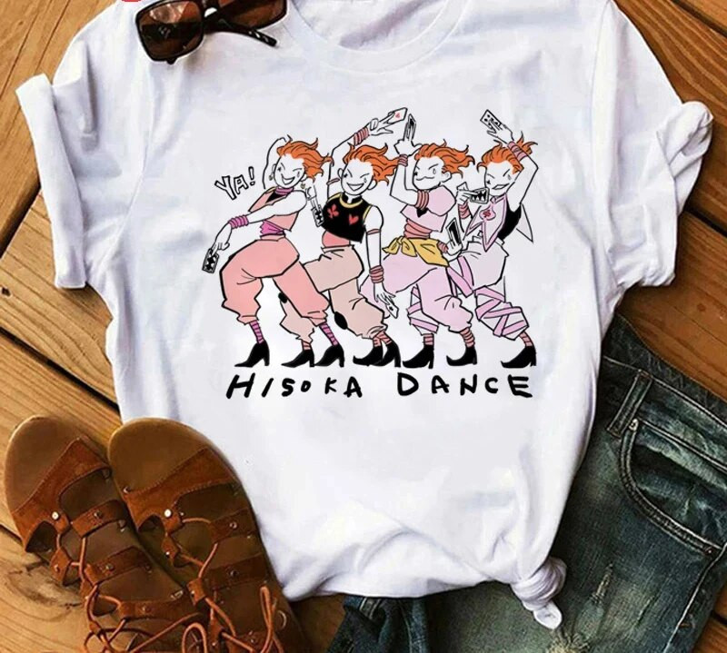 Japanska anime Hunter x Hunter grafička majica kratkih rukava Modna ležerna vintage majica kratkih rukava velikih veličina Ženska