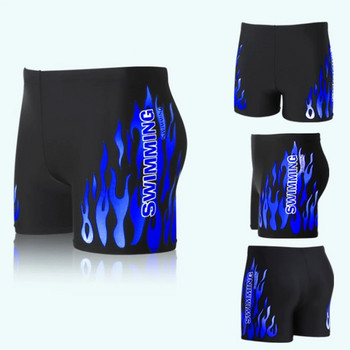 Бельо Слипове Професионални найлонови + полиестерни къси панталони Плуване Плуване с шнурове Подплатени плажни боксерки Функционални