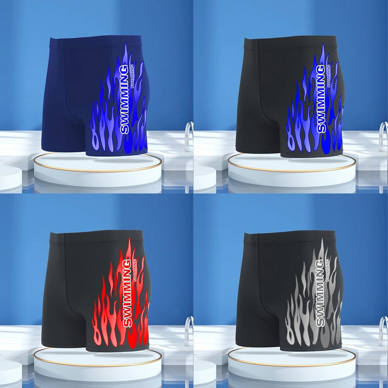 Donje rublje Gaćice Profesionalne kratke hlače od najlona + poliestera za plivanje Plivanje s uzicom za plažu Funkcionalne bokserice