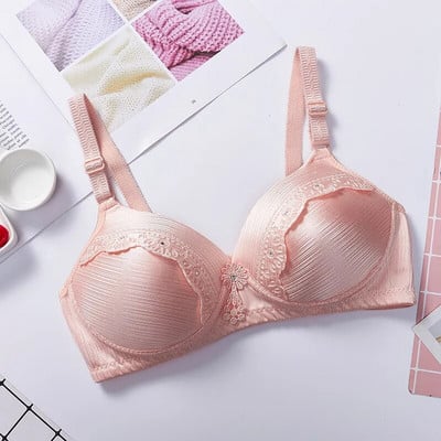 Sutiene sexy fără cusături pentru femei Push Up fără sârmă Bralette subțire Lenjerie de corp pentru femei fără inel de oțel Sutien reglabil Lenjerie