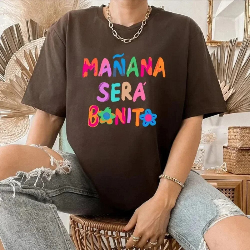 Ženska haljina velike veličine Trending Now Shirt Karol G Manana Sera Bonito T Shirt Tomorrow Will Be Nice Shirt Great Birthday Gift